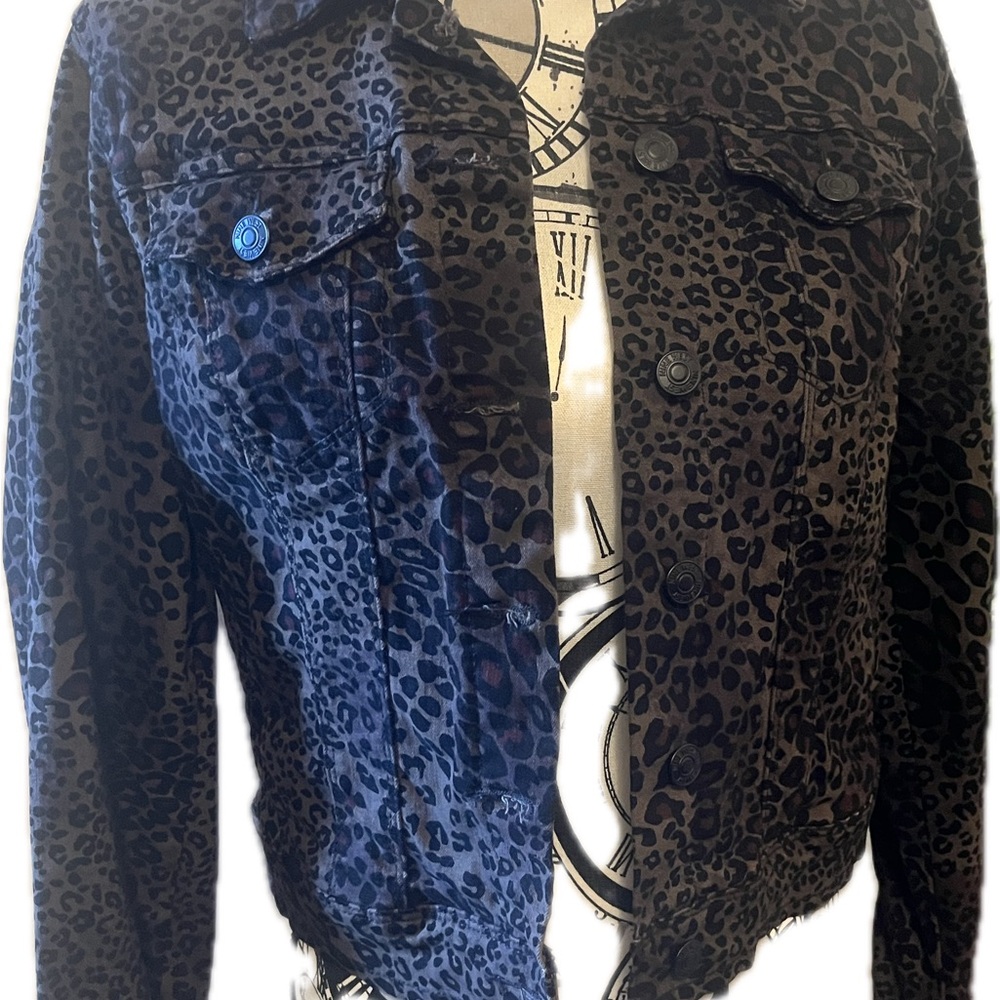 Animal print Button down jacket - Picture 11 of 15